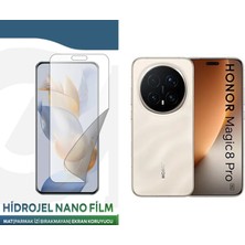 ECR MOBILE Honor Magic 8 Pro ile Uyumlu Mat Hidrojel Nano Film Ekran Koruyucu(Tempered Cam Değildir!)