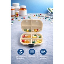 Syn Aksesuar Taşınabilir Hap Kabı, Günlük  Düzenleyici-Hap Kutusu