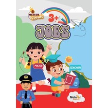 Meteor Yayınevi Jobs (Meslekler) Türkçe – Ingilizce Boyama Kitabı