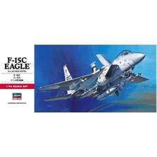 Hasegawa C6 336 1/72 Ölçek, F-15C Eagle, Savaş Uçağı Plastik Model Kiti