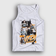 Presmono Unisex Beyaz Wannabe Yeji Lia Yuna Itzy Atlet