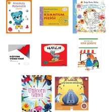 Almidilli Yayınları Anaokulu Matematik Çalışmalar 4-5 Yaş Çıkartmalarla... +7 Eğitim Kitabı