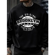 Orijinal Brooklyn Giyim Şirketi Tasarım Erkekler Kazak Sonbahar Hip Hop Kazaklar Yumuşak Tişö