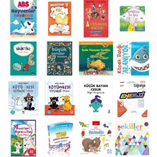 Pinokyo Yayınları Abs 4-6 Yaş Hayvanlar Boyama Kitabım... +15 Eğitim Kitabı