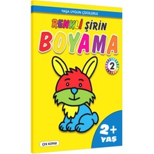 Pinokyo Yayınları Renkli Şirin Boyama -2 (2+Yaş)