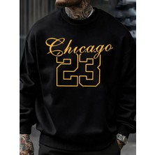 Chicago Number 23 Jersey Prints Sweatshirt Man Fashion Soft Pullovers Autumn Casual Sportswea