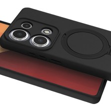 Starseven Newface Redmi Note 13 4g Magsafe Standlı Kapak - Siyah