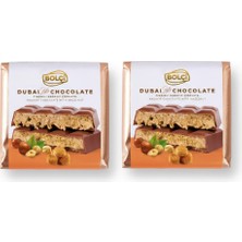 Bolçi Fındıklı Kadayıf Dolgulu Sütlü Çikolata - Dubai Çikolatası 100G (2 Adet)