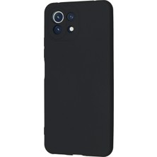 Olinea Newface Mi 11 Lite Kılıf Nano Içi Kadife Silikon - Lacivert