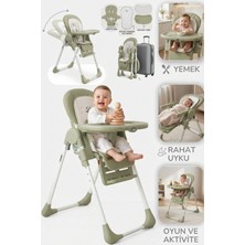 Kiwi Koala All In One Katlanır Tekerlekli Mama Sandalyesi