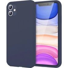 Olinea Newface Iphone 11 Kılıf First Silikon - Lacivert
