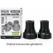 Minion Baston Lastiği 2 Li Siyah Renk Lastik