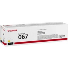 Canon CRG-067Y Sarı Toner - LBP-631CW / MF-651CW