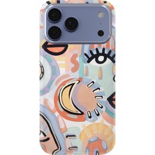 Lelia iPhone 17 Pro Uyumlu Baskılı Şeffaf Telefon Kılıfı | Koleksiyon: Oneline Essence