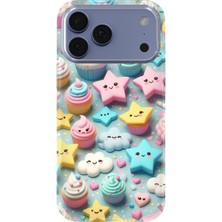 Lelia iPhone 17 Pro Max Uyumlu Baskılı Şeffaf Telefon Kılıfı | Koleksiyon: Kawaiimilk Dreamies