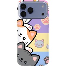 Lelia iPhone 17 Pro Max Uyumlu Baskılı Şeffaf Telefon Kılıfı | Koleksiyon: Pawprint Stories