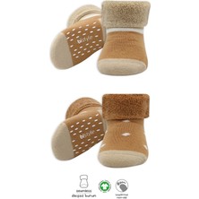 Budi Bi̇style 2'li Havlu Soket Kaymaz Point Boy 10506 Hardal