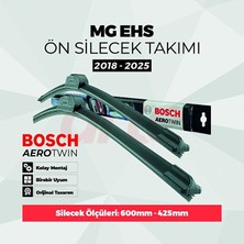 Arte Mg Ehs Ön ve Arka Silecek Takımı Tem. 2018-2024 Uyumlu | Aerotwin Serisi | 3'lü Set |