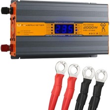 Powermaster PM-2000B 24 Volt 2000 Watt LED Ekranlı Power Inverter