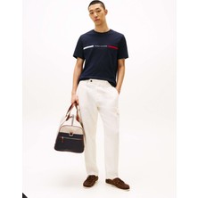 Tommy Hilfiger Erkek Siyah Tommy Hilfiger Hılfıger Chest Inser, Dw5 Siyah Erkek T-Shirt & Polo