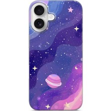 Lelia iPhone 17 Uyumlu Baskılı Şeffaf Telefon Kılıfı | Koleksiyon: Cosmicwhisper Skyset