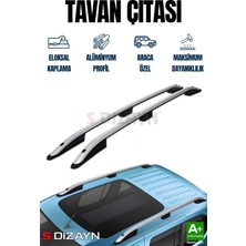 Universal S-Dizayn Vw Caddy 3 Aluminyum Gri Tavan Çıtası 2004-2010 A+ Kalite