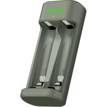 Hype Store Gp E221 USB Şarj Cihazı (Pilsiz Model) 2 Kanallı Hem Aa Hemde Aaa Şarjlı Piller Için