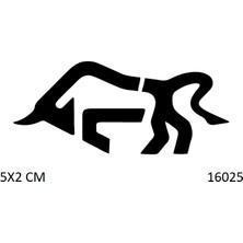 Airbrush Tattoo Boğa Yapışkanlı Stencil Süsleme ve Boyama Kalıbı