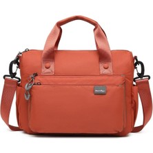 Smart Bags Extra Hafif Kumaş Kadın Postacı Çantası BC 3141 - Kiremit