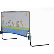 Hype Store Agubugu Baby AGU-105-90 Katlanabilir Yatak Bariyeri (Hayvan Desenli, 90CM)