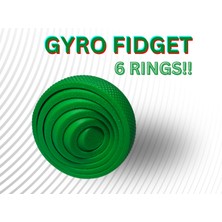 Noctabir 6 Halkalı Gyro Fidget Oyuncak