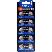 Hype Store Orion Ag1 LR621 364A 1.5V Alkalin Pil 10'lu Paket