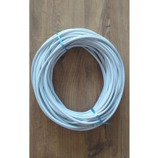 İNWATT 3x1.5 Ttr 30 Metre Çok Telli Beyaz Renk Izolasyonlu Topraklı Seyyar Elektrik Kablosu