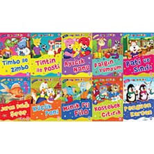 Timaş Çocuk Mini Masallar 3 (10 Kitap Takım)