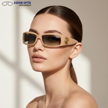 VERSACE KADIN KEMİK GÜNEŞ GÖZLÜĞÜ MOD 4044-B 390/13