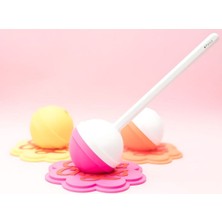 MisterionStudio Kalemlik Lolipop Şeker Figürlü Baskı Yüksek Kaliteli Baskı 2 Adet