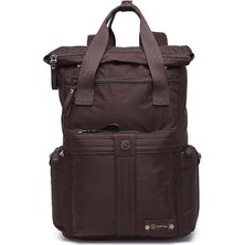 Smart Bags Büyük Boy Okul Boyu Uniseks Sırt Çantası 8716 - Koyu Kahve