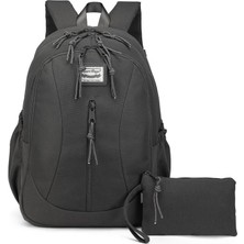 Smart Bags Sırt Çantası Okul Boyu Kalem Kutusu Hediyeli 3233 - Koyu Gri