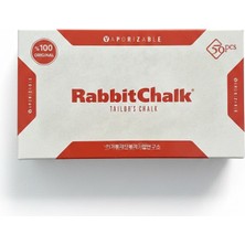 Rabbit Chalk Buharla Uçan Çizgi Taşı 50 Adet