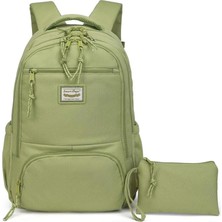 Smart Bags Sırt Çantası Okul Boyu Kalem Kutusu Hediyeli 3196 - New Yeşil