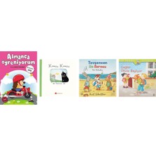 Beyaz Panda Yayınları 3+ 4+ 5+ Almanca Öğreniyorum: (3+4+5+ Yaş)... +3 Eğitim Kitabı