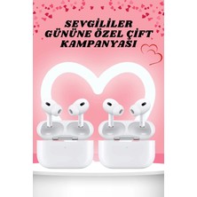Shoplet Buğz Sevgiliye Hediye Çift Kulaklığı Yeni Nesil Pro Kulaklık Sevgililer Gününe Özel Kampanya