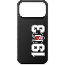 iPhone 17 Pro Uyumlu Beşiktaş 1903 Siyah Silikon Lisanslı Telefon Kılıfı