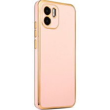 Zore Xiaomi Redmi A1 Kılıf Zprb Bark Kapak-Rose Gold