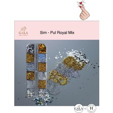 Gala Smart  Sim Süs Seti 12 Li No:sim Pul Royal Mıx