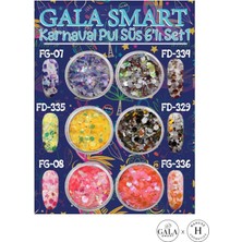 Gala Smart  Sim Süs Set 6lı No:karnaval Set-1
