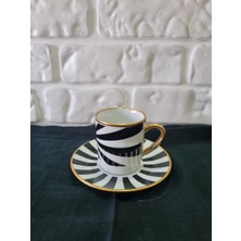 Konyax 6 Kişilik Kahve Seti Çarkıfelek