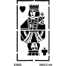 Airbrush Tattoo Iskambil Yapışkanlı Stencil Süsleme ve Boyama Kalıbı Stencil Kalıp