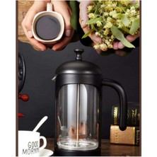 abnturk Bitki Çayı Demliği 350 ml Filtre Kahve Süzgeci