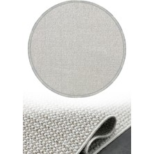 Woolen Halı Woolen Disney Anti Alerjik Daire Bukle Halı 8005 Bej